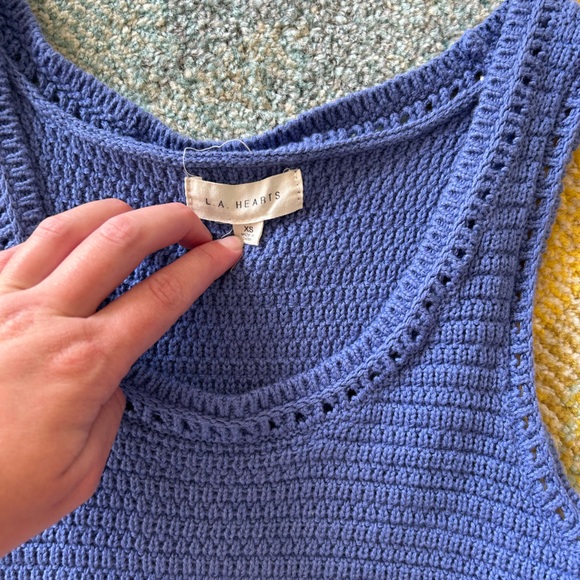 LA Hearts Rosie Crop Sweater Tank & Skirt Set - Picture 7 of 8